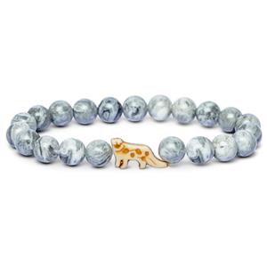 Image of ASCENT SNOW LEOPARD BRACELET - alpinewhite (SKU: 168865375000120) Image of ASCENT SNOW LEOPARD BRACELET - alpinewhite